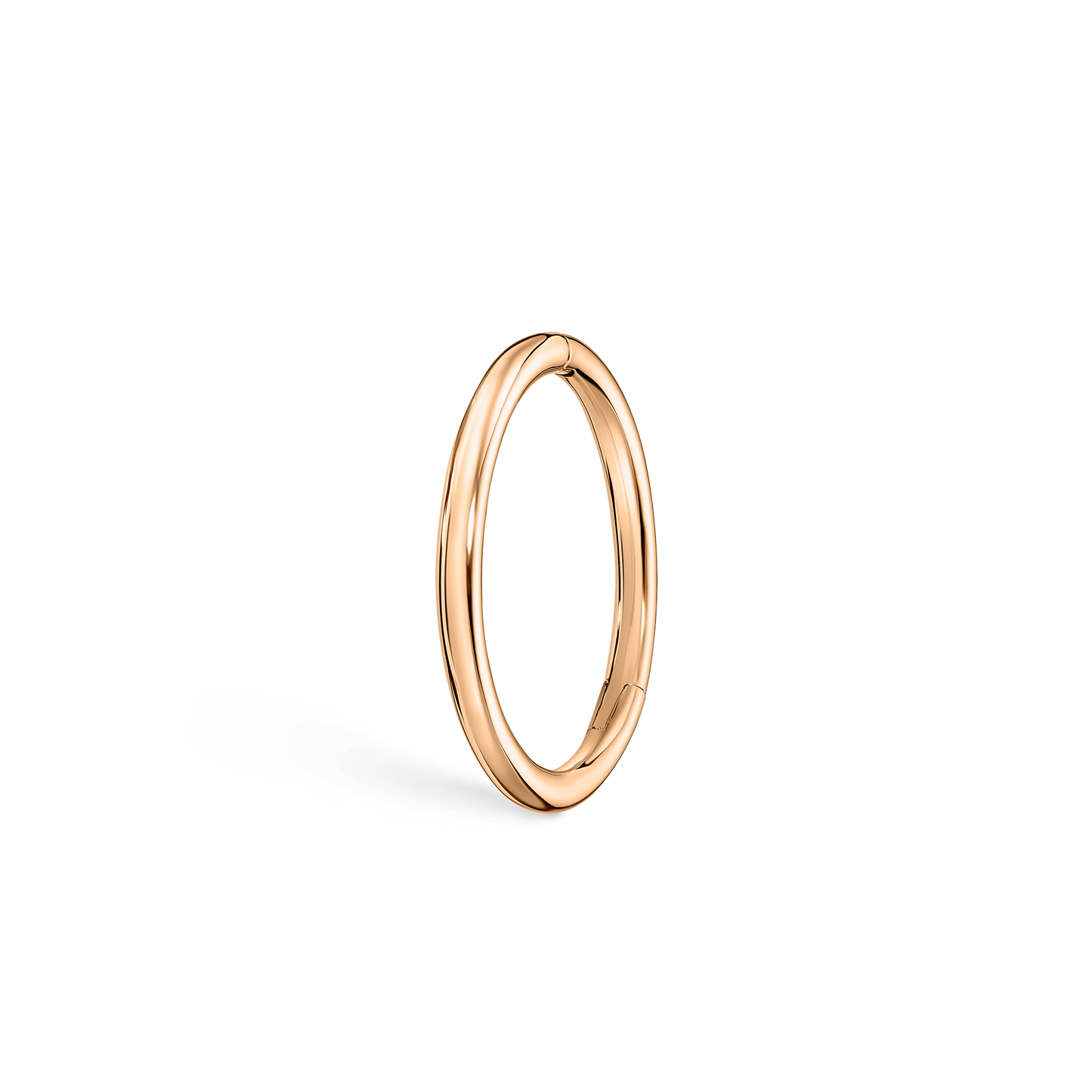 Plain Gold Hoop Earring