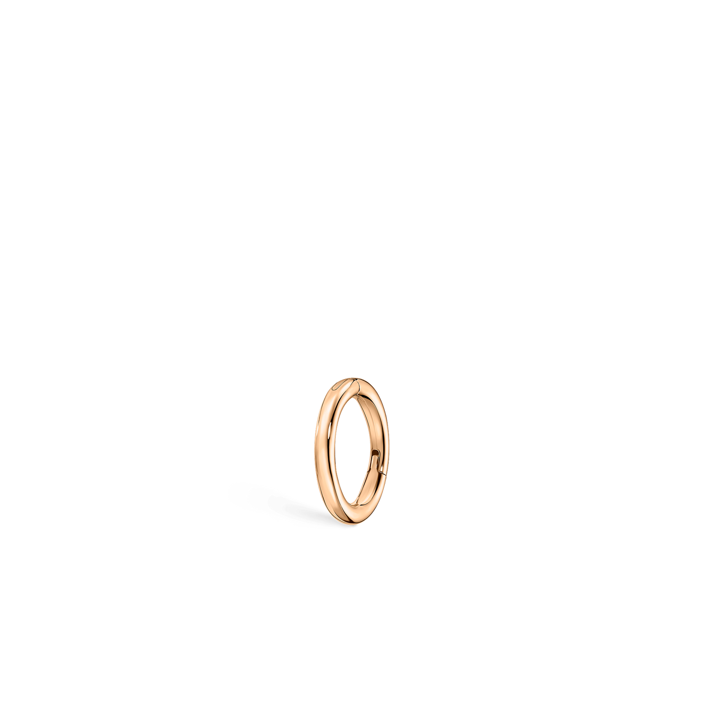 Plain Gold Hoop Earring