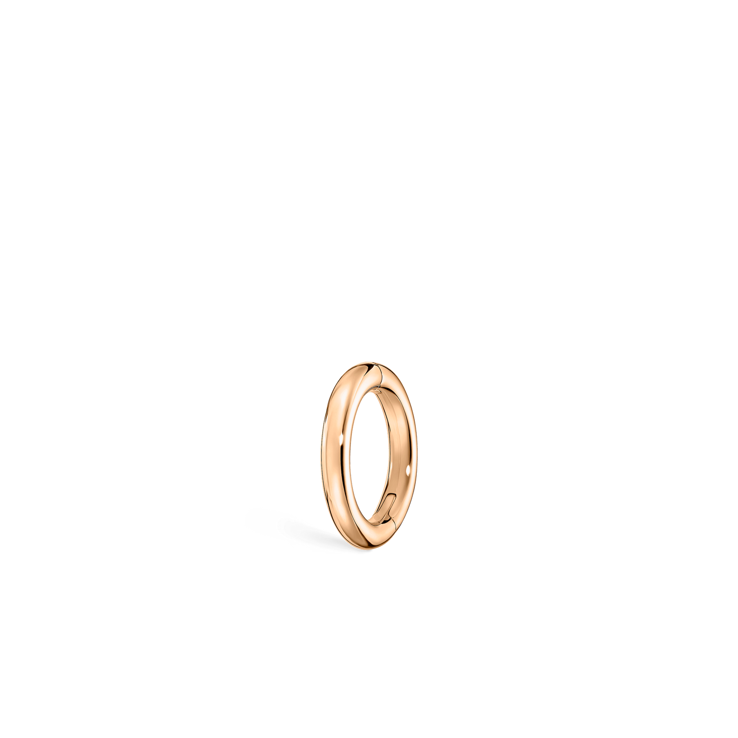 Plain Gold Hoop Earring