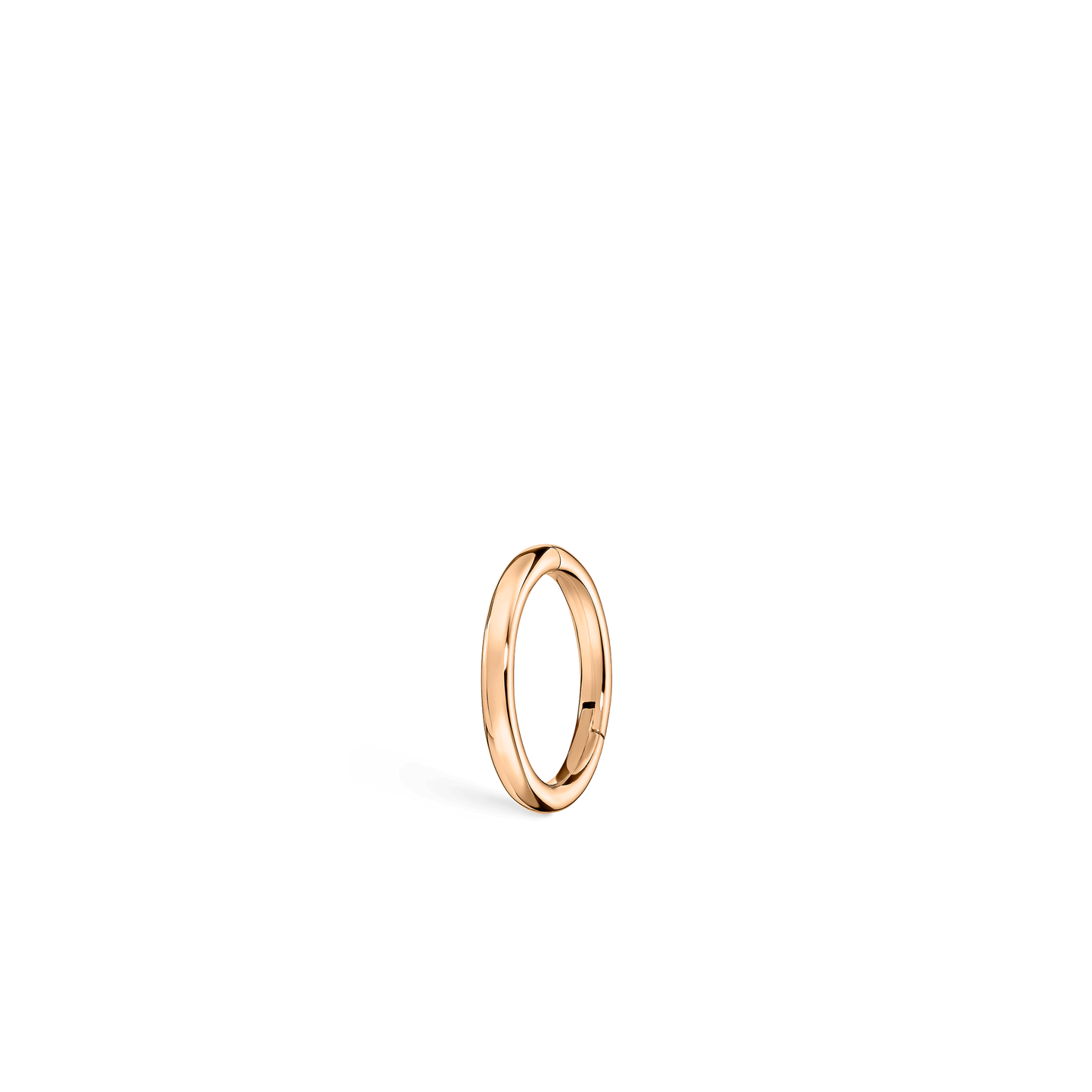 Plain Gold Hoop Earring