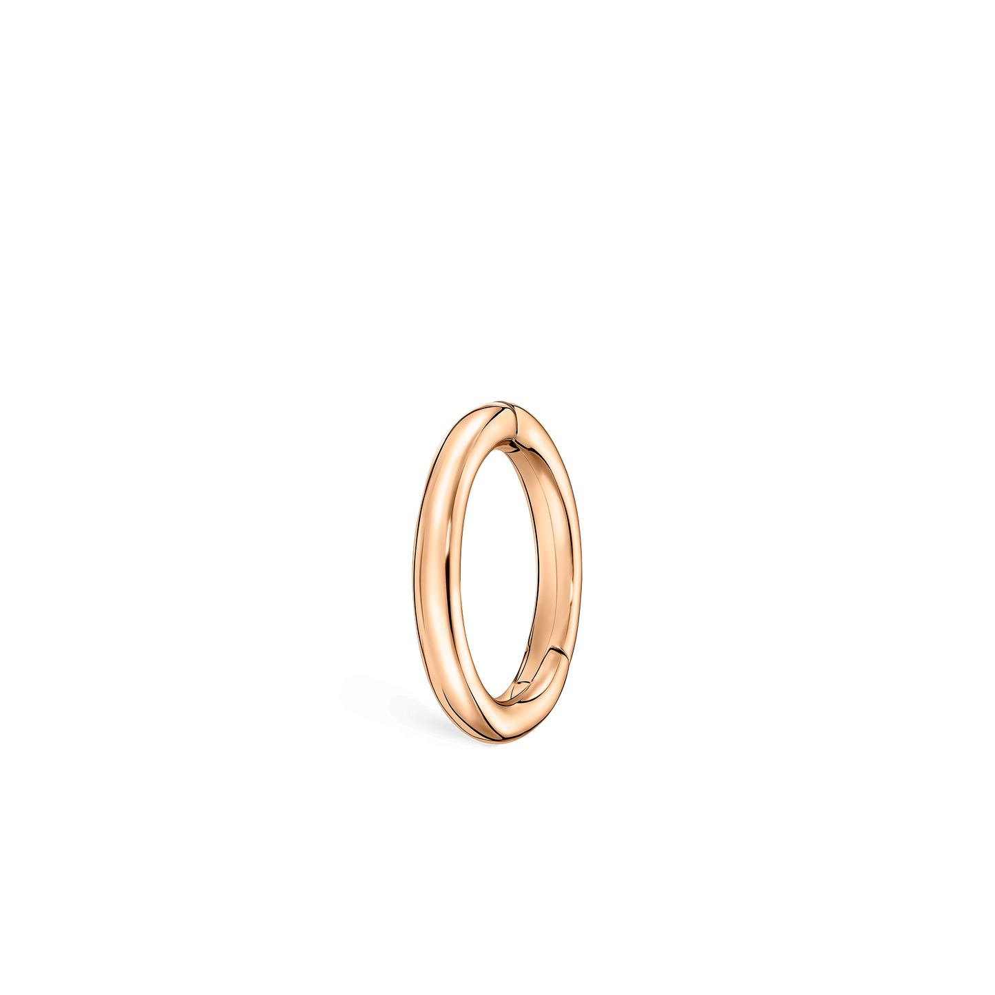 Plain Gold Hoop Earring