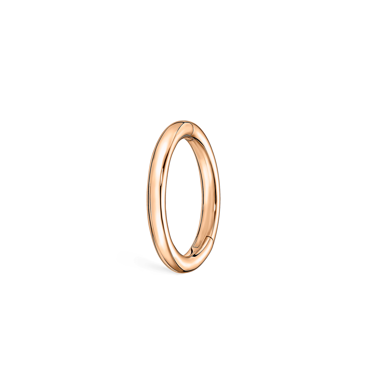 Plain Gold Hoop Earring