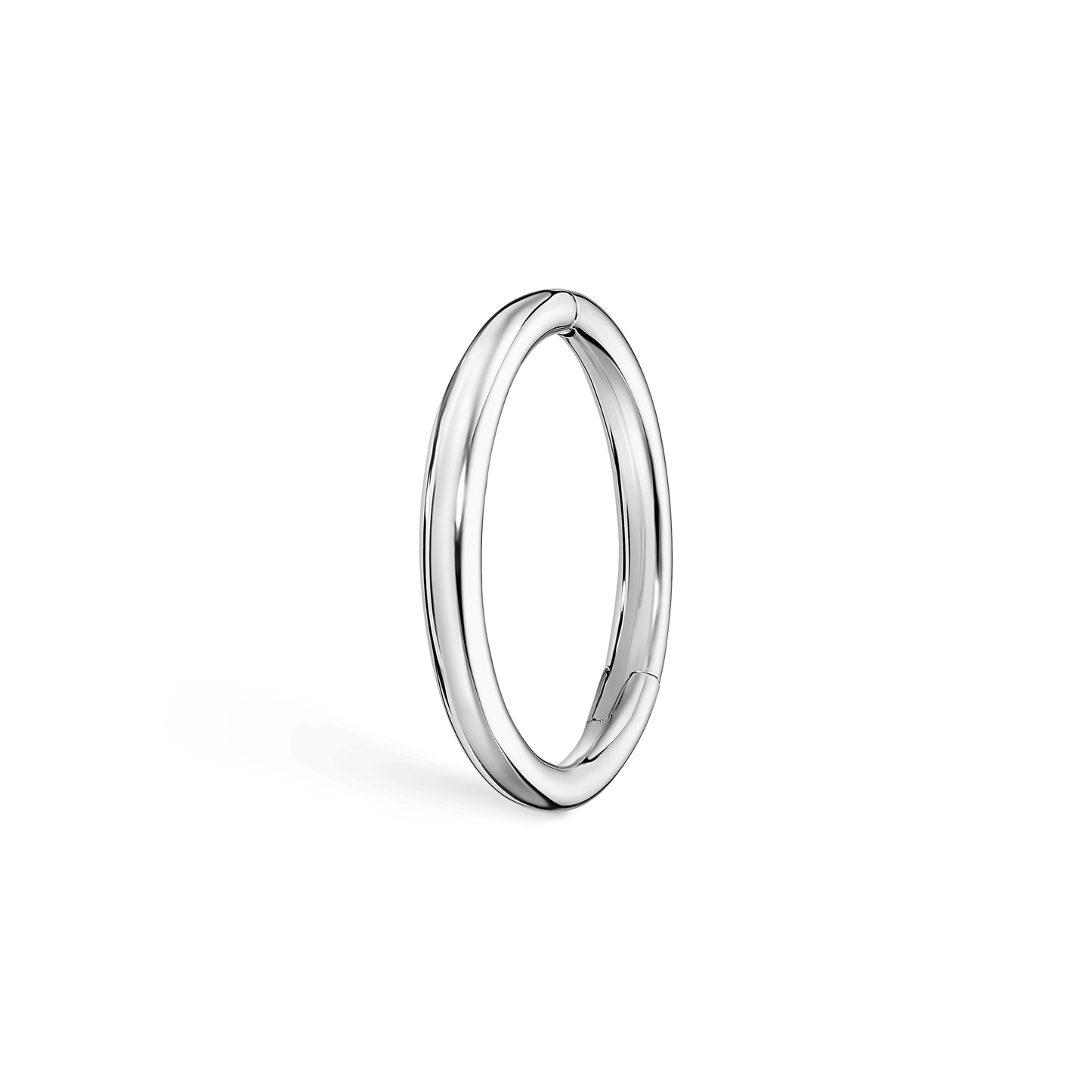 Plain Gold Hoop Earring