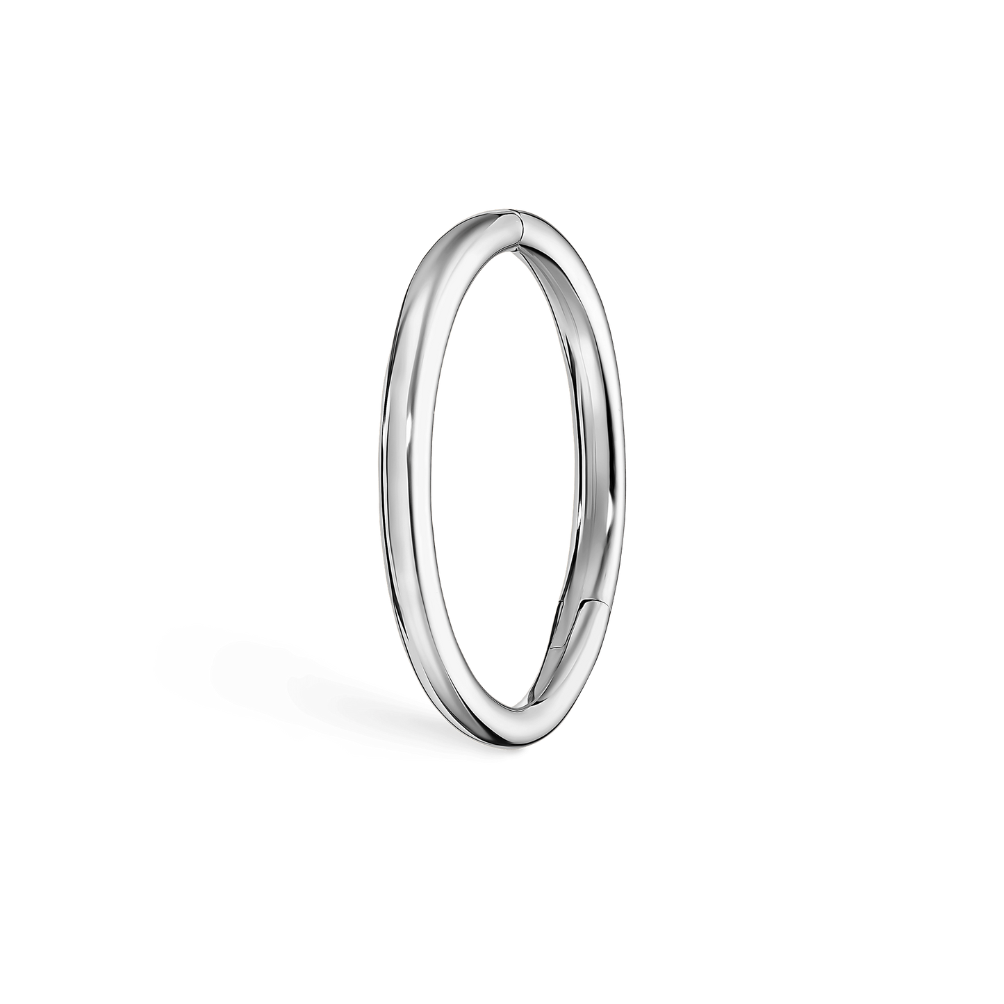 Plain Gold Hoop Earring