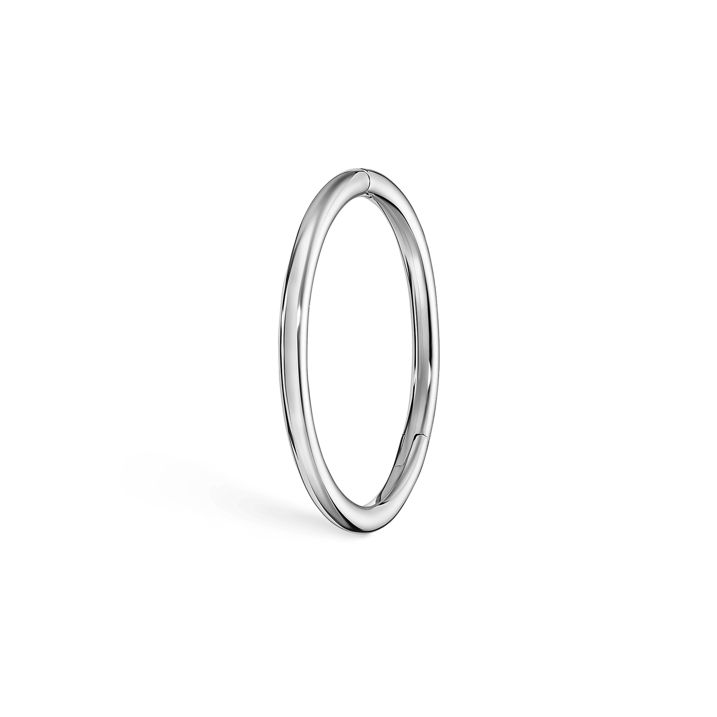 Plain Gold Hoop Earring