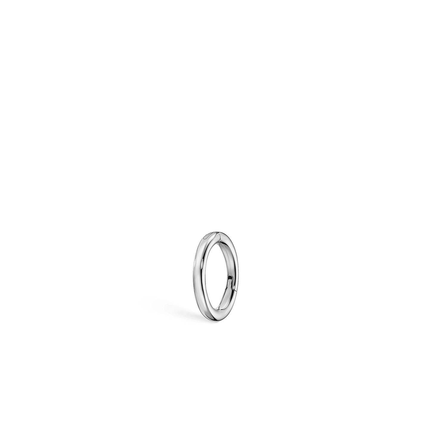 Plain Gold Hoop Earring