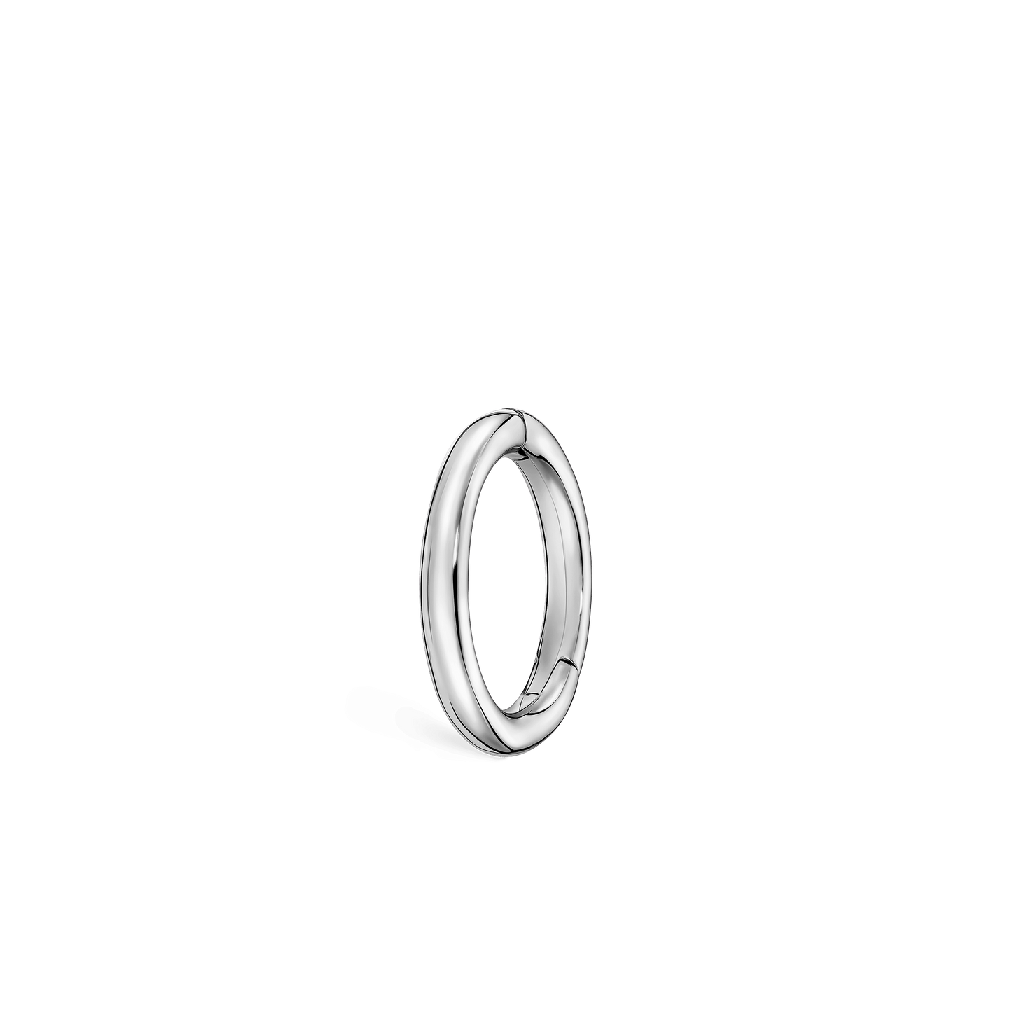 Plain Gold Hoop Earring