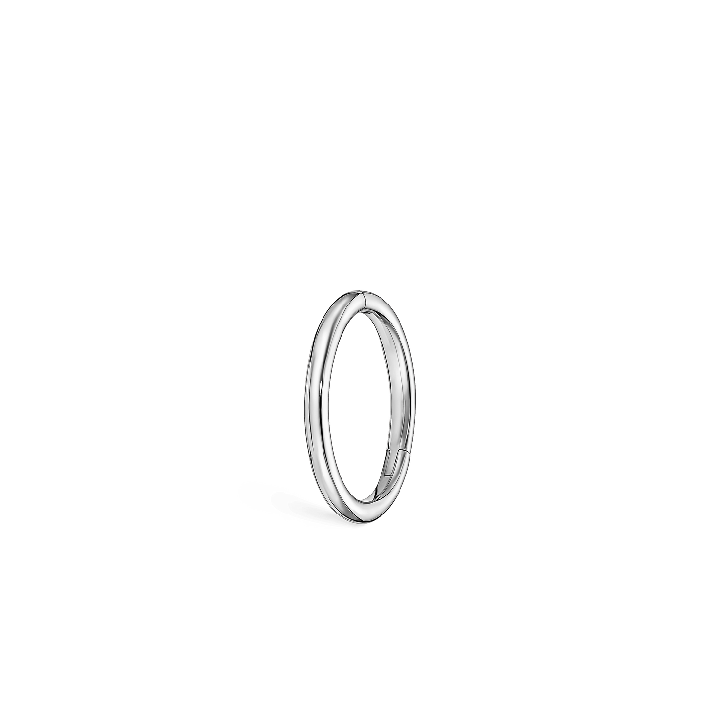 Plain Gold Hoop Earring