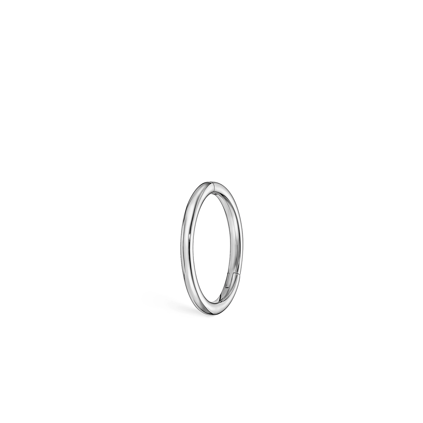 Plain Gold Hoop Earring