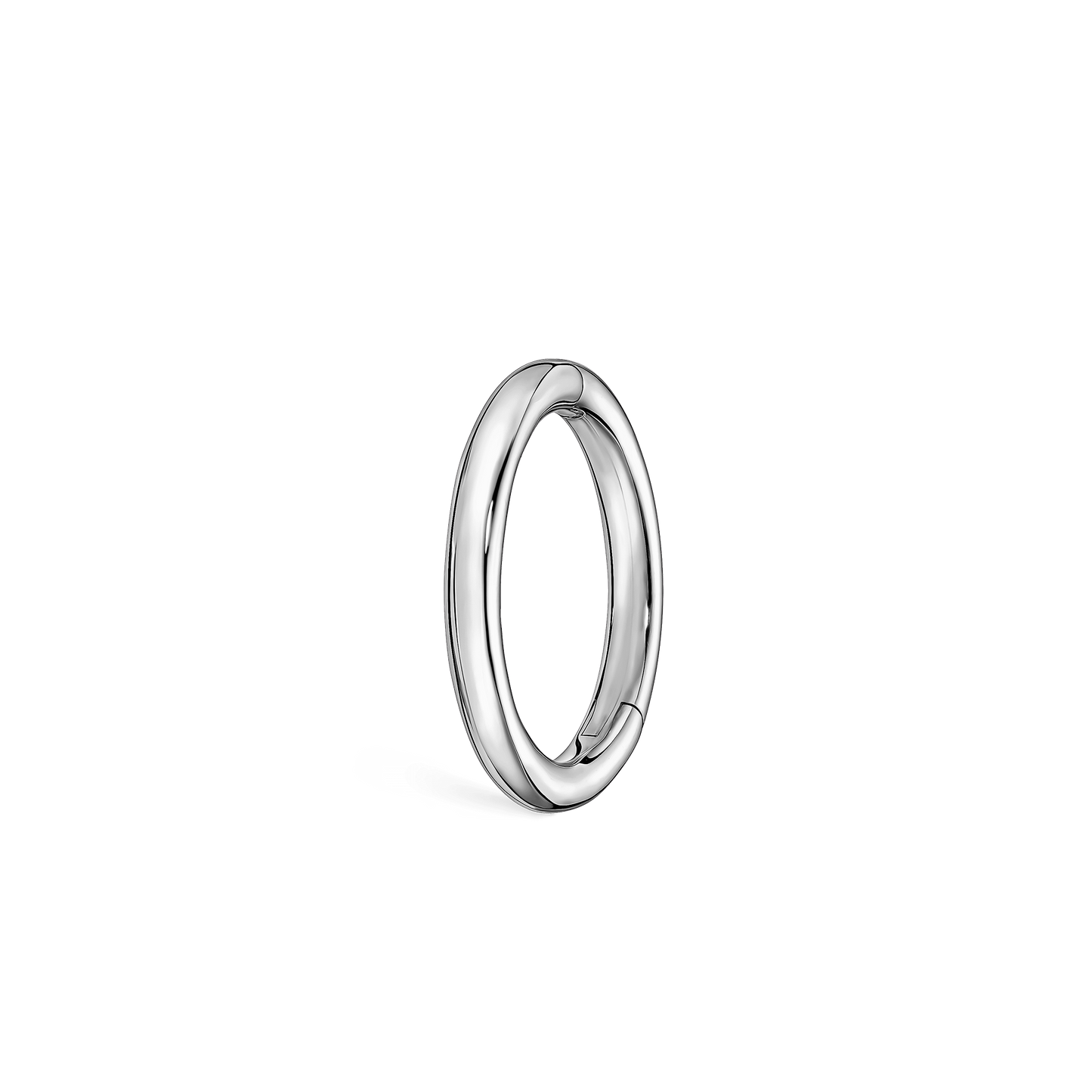 Plain Gold Hoop Earring