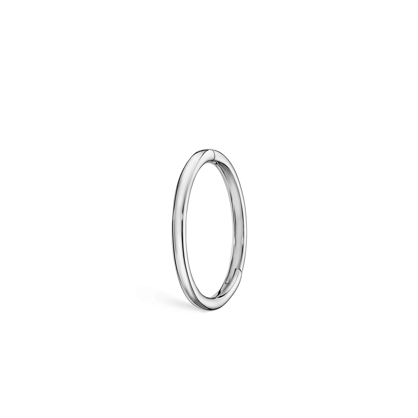 Plain Gold Hoop Earring
