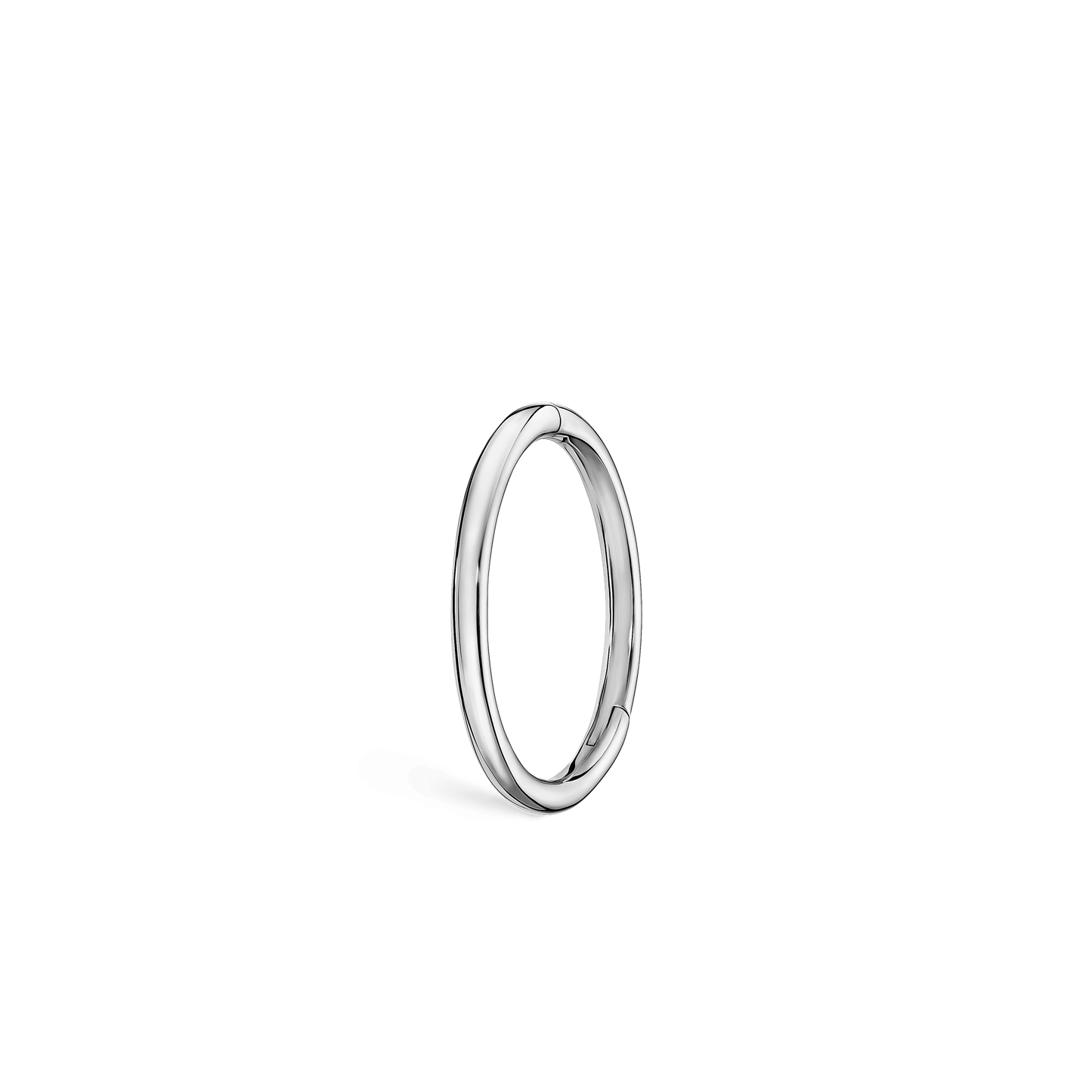 Plain Gold Hoop Earring