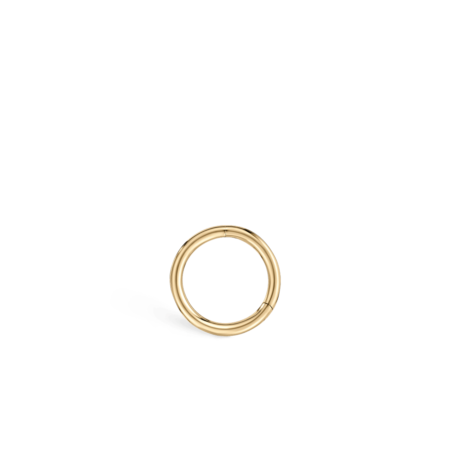 Plain Gold Hoop Earring