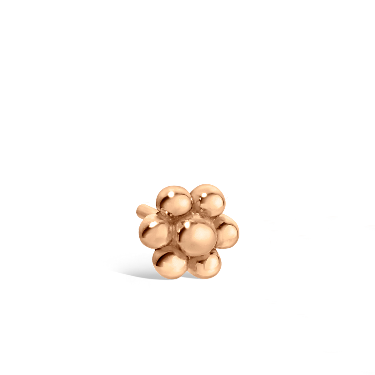 Ball Flower Tash Threaded Backing