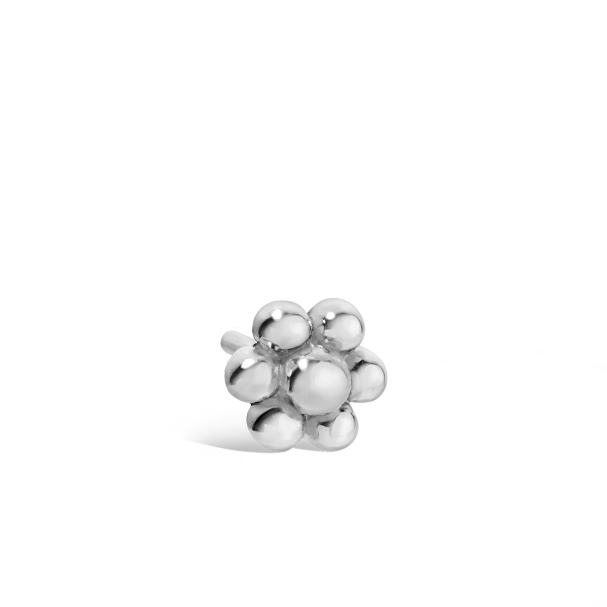 Ball Flower Tash Threaded Backing
