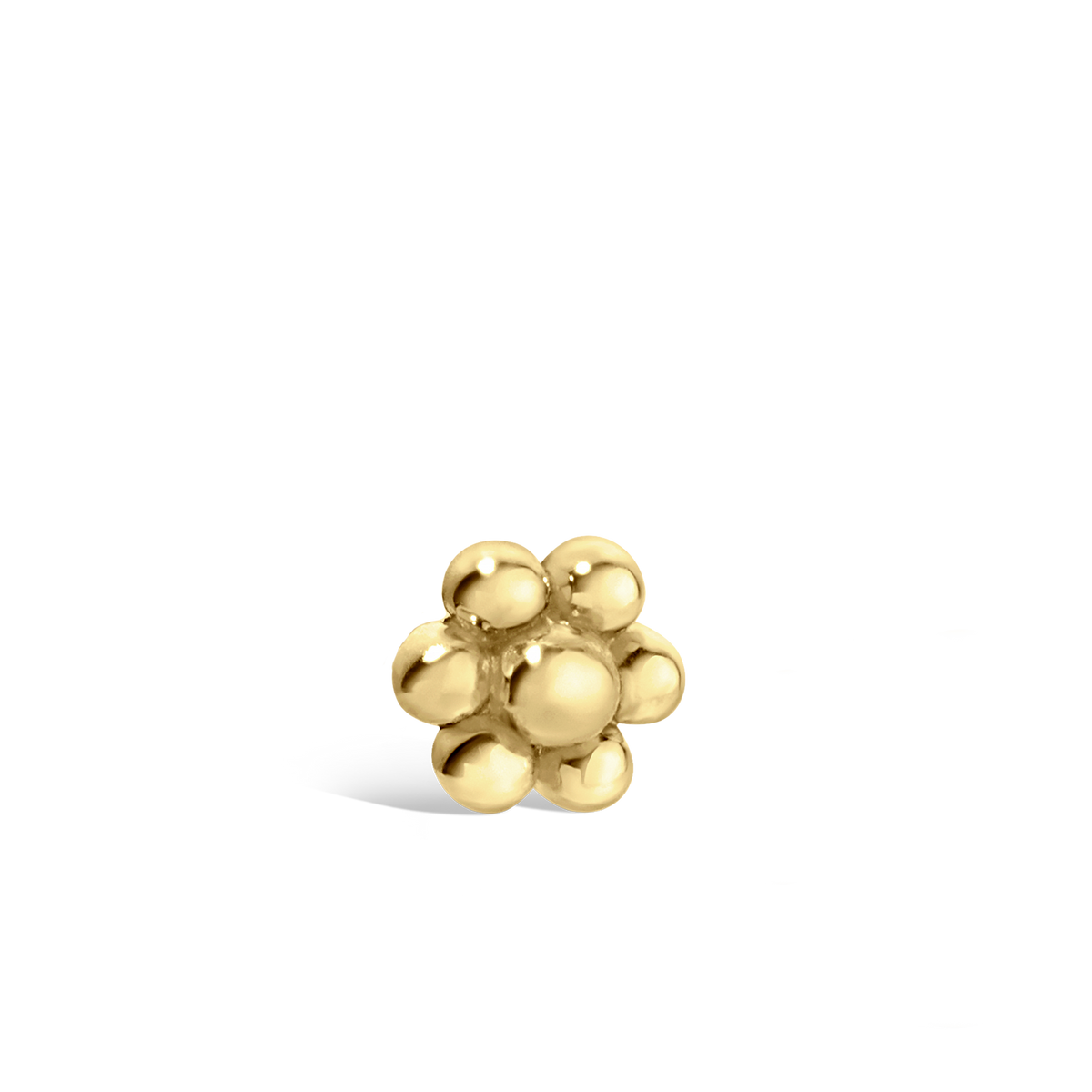 Ball Flower Tash Threaded Backing