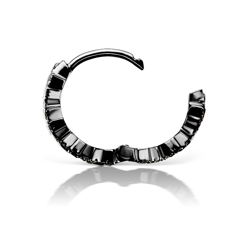 Diamond Constellation Eternity Hoop Earring