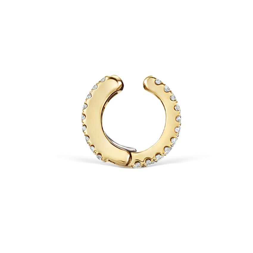 Diamond Eternity Tash Cuff Earring