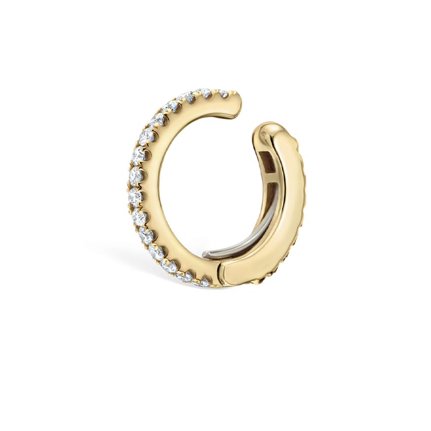 Diamond Eternity Tash Cuff Earring