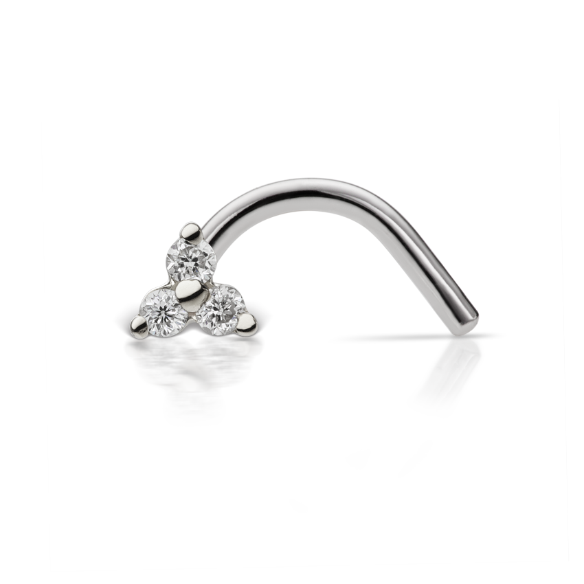 Diamond Trinity Nostril Screw