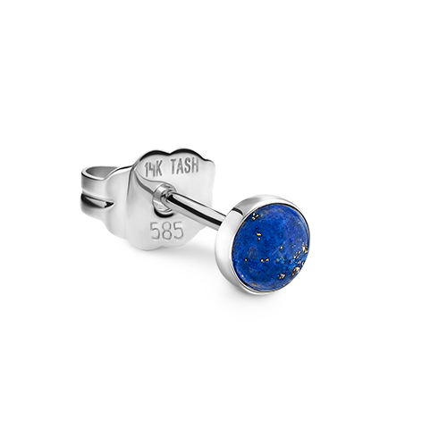 Lapis Stud Earring