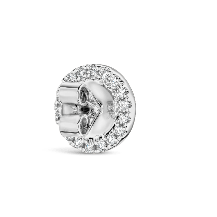 Marquise and Floating Lance Diamond Stud Earring