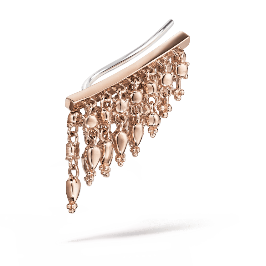 18mm Curved Tassel Bar Ear Climber