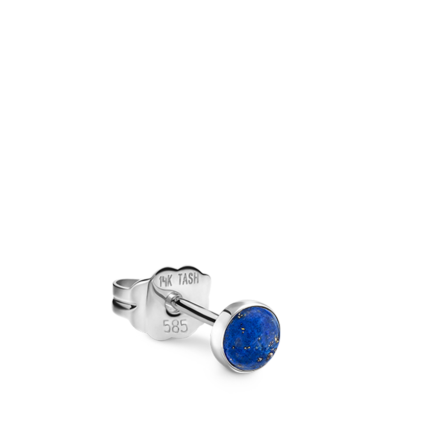 Lapis Stud Earring