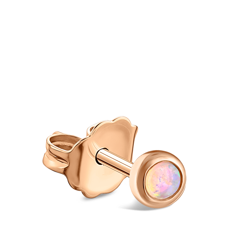 Opal Stud Earring