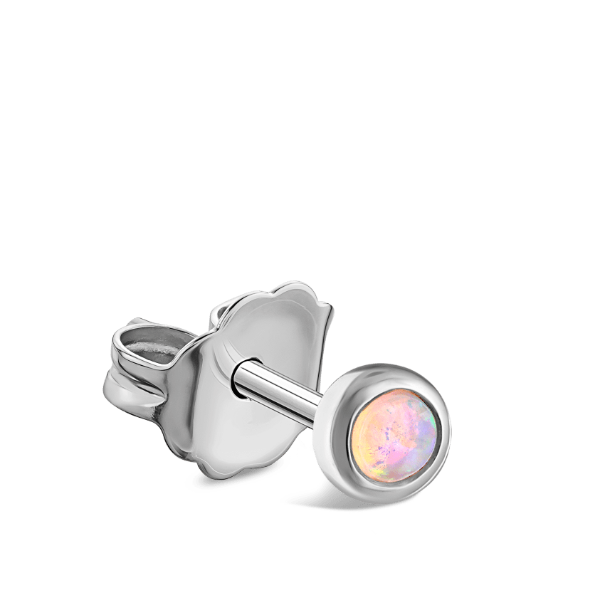 Opal Stud Earring