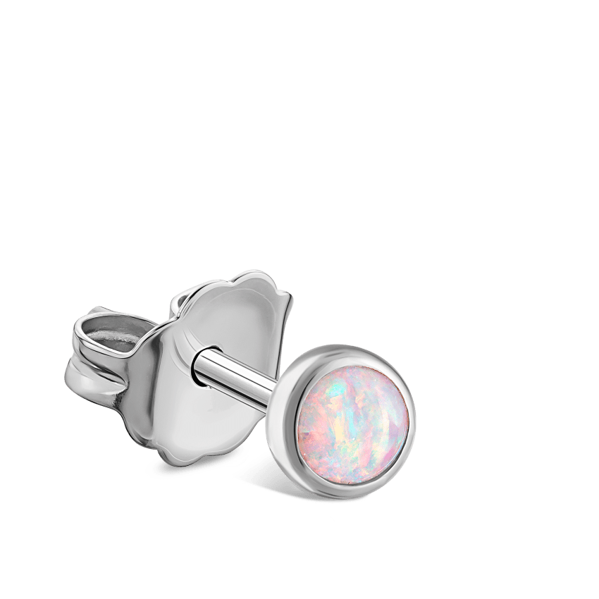 Opal Stud Earring