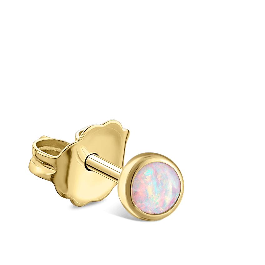 Opal Stud Earring