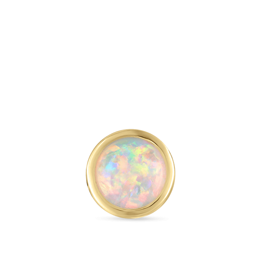 Opal Stud Earring