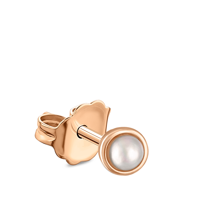Natural Pearl Stud Earring