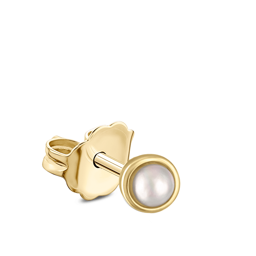Natural Pearl Stud Earring