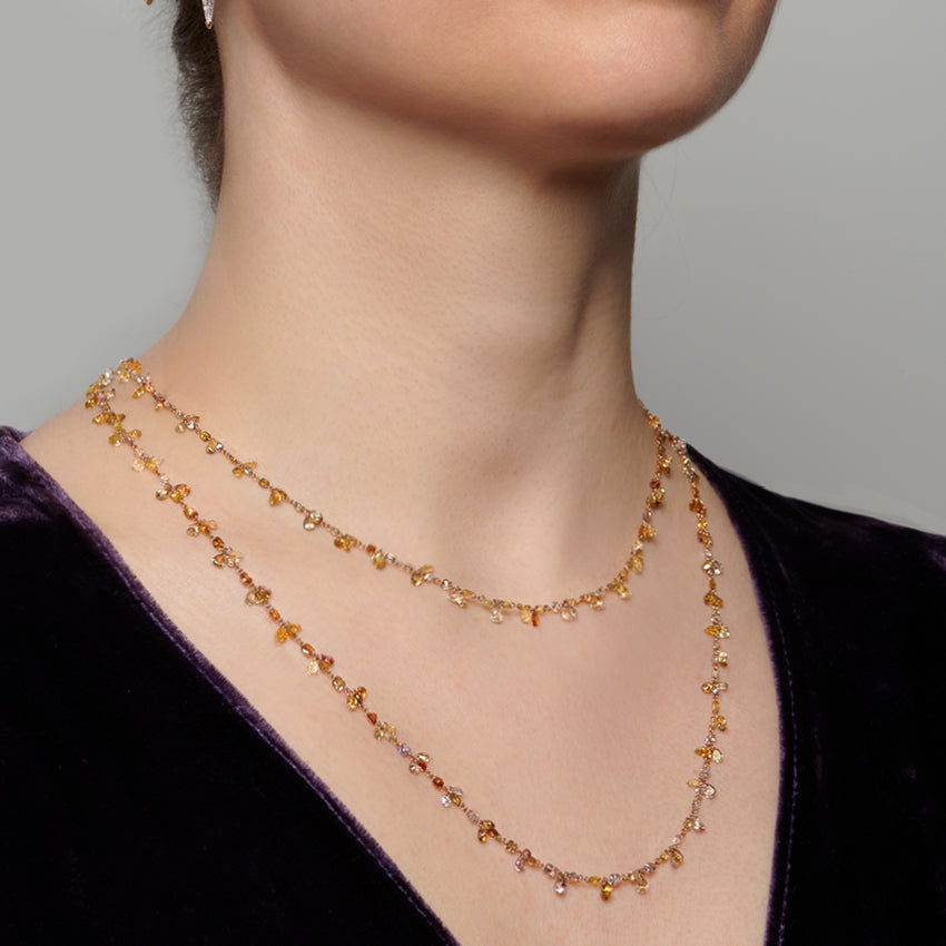 Fancy Diamond Waist Chain