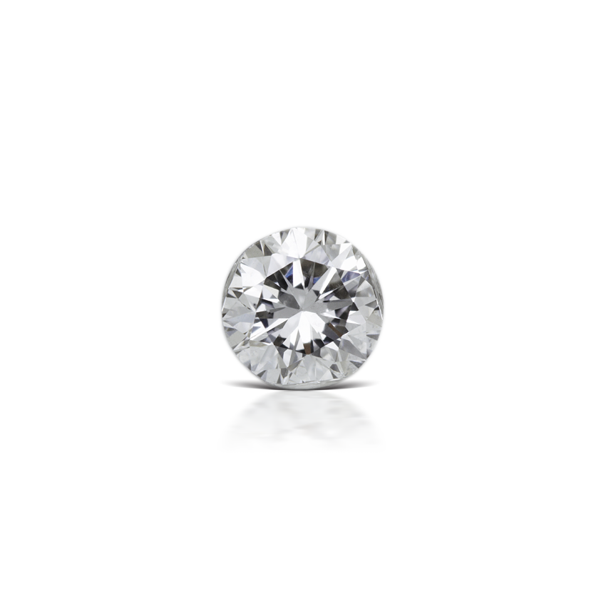 Invisible Set Diamond Stud Earring