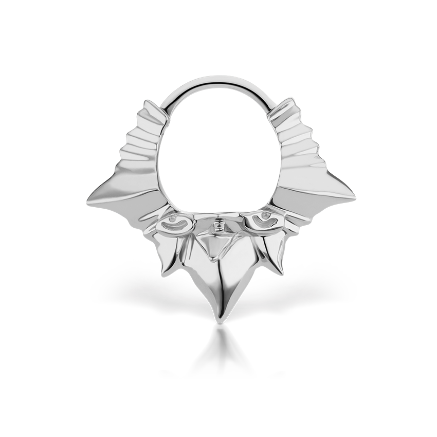 Javanese Spike Hoop Earring