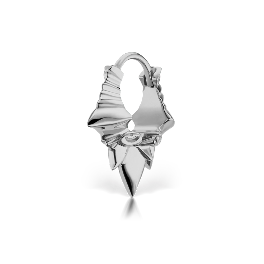 Javanese Spike Hoop Earring