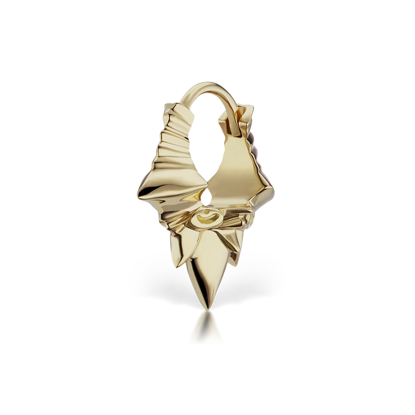 Javanese Spike Hoop Earring