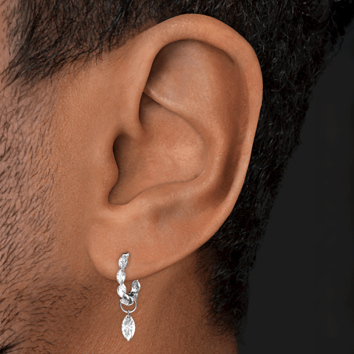 Marquise Diamond Charm