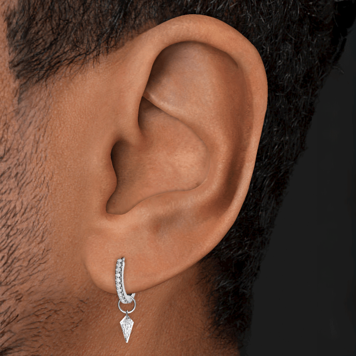 Silhouette Diamond Charm