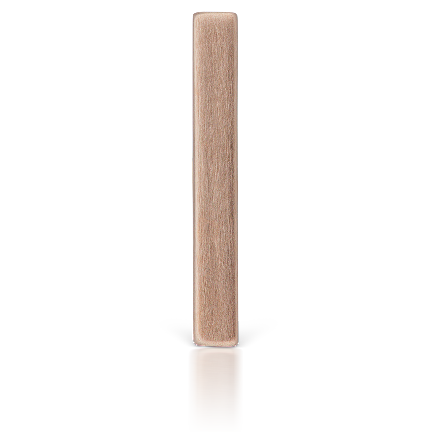 Matte Square Bar Stud Earring