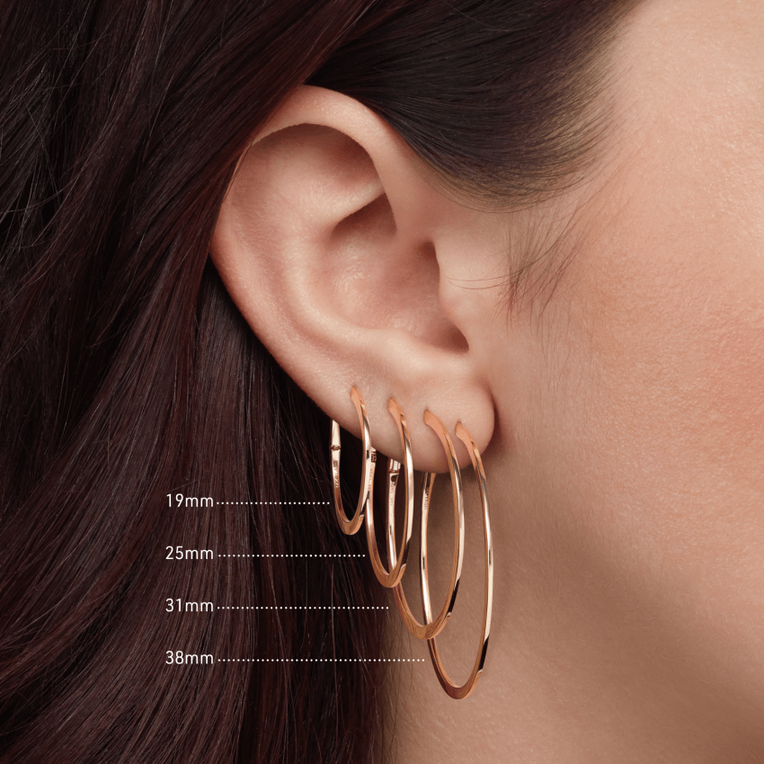 Flat Hoop Earring