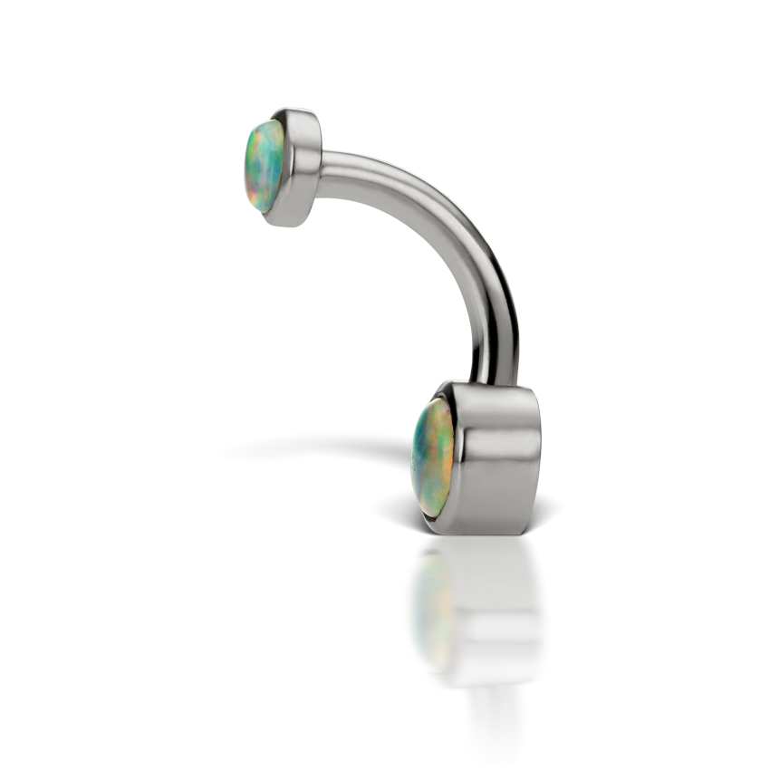 Opal Cup Solitaire Barbell