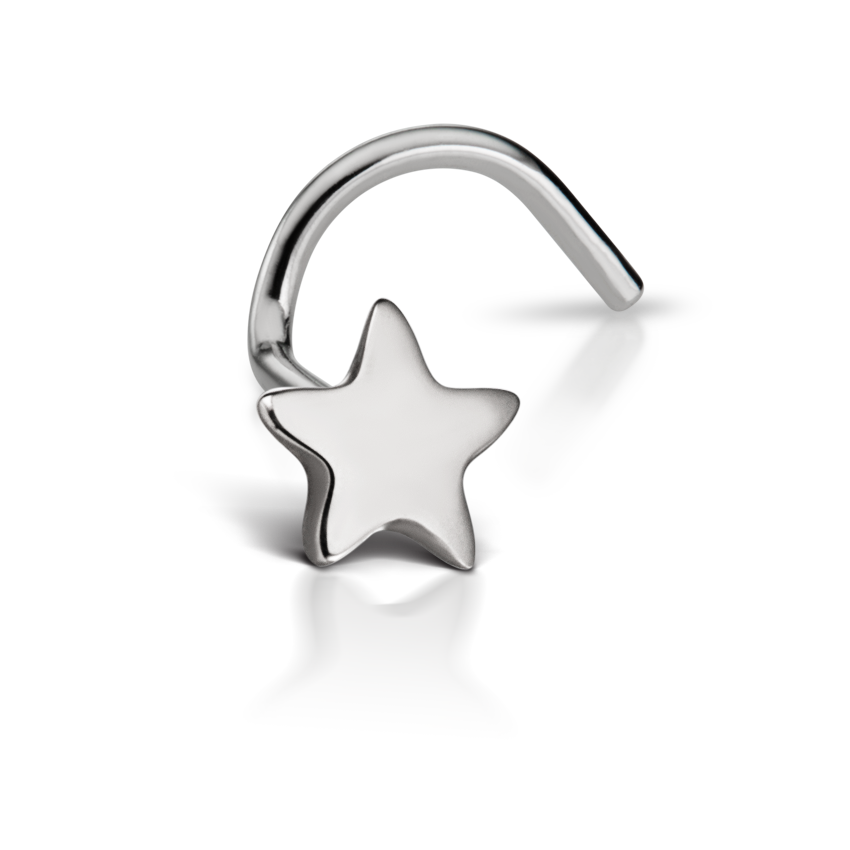 Plain Star Nostril Screw