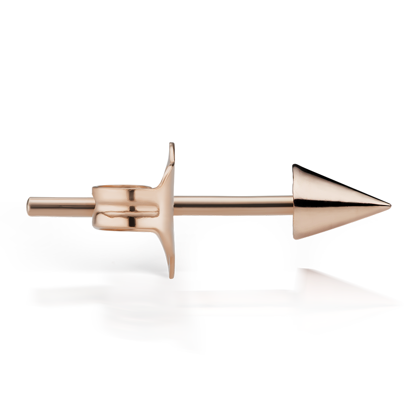 Short Spike Stud Earring