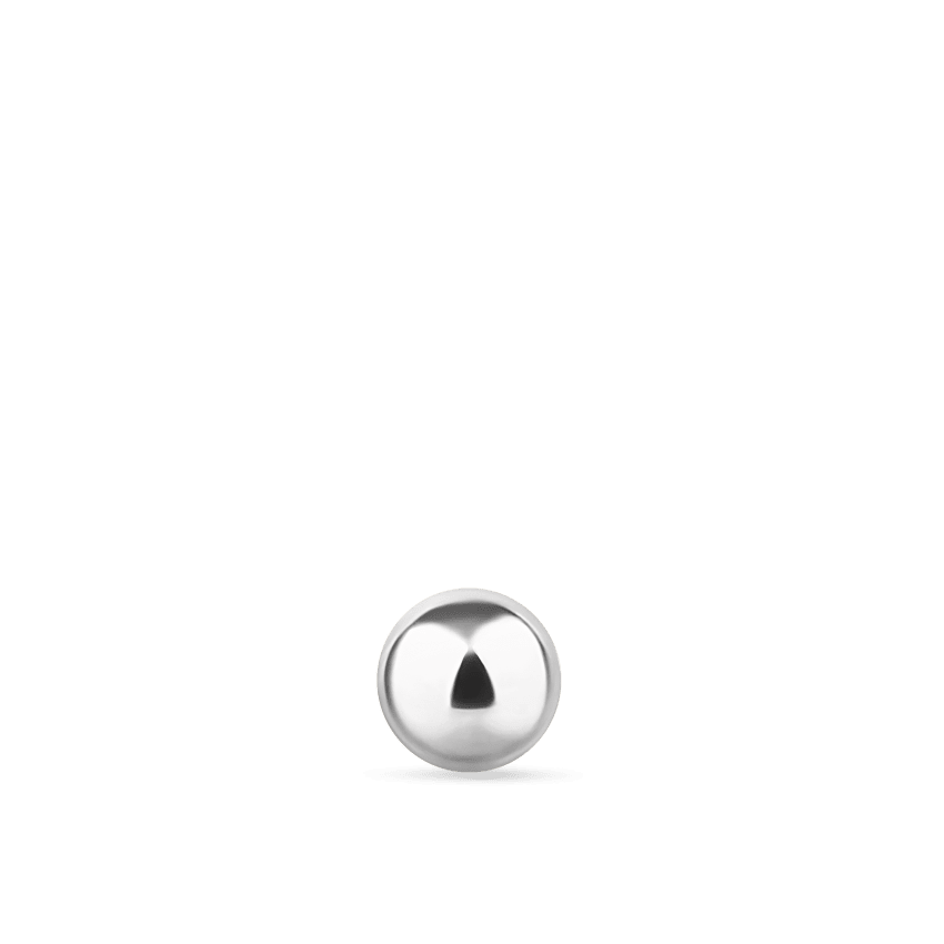 Ball Threaded Stud Earring