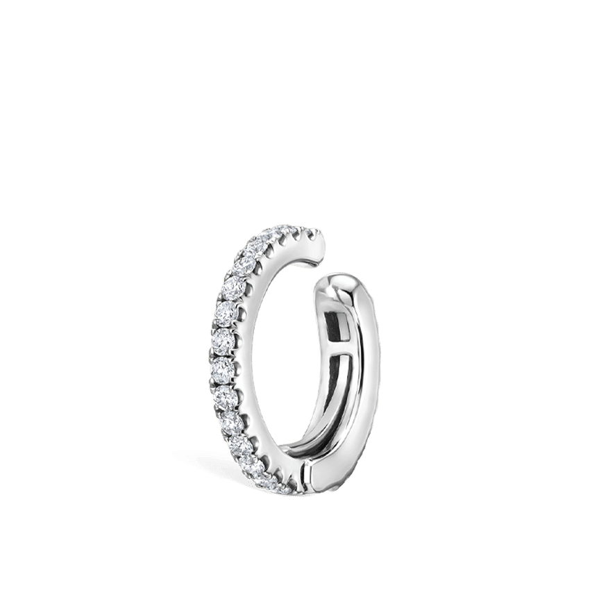 Diamond Eternity Tash Cuff Earring