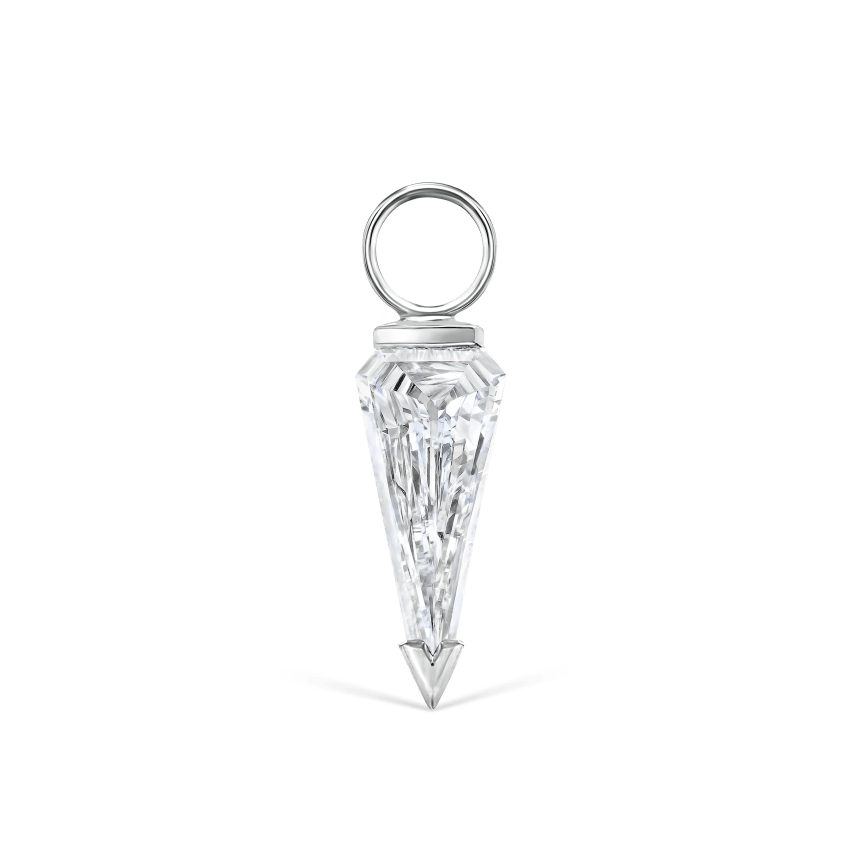 Silhouette Diamond Charm